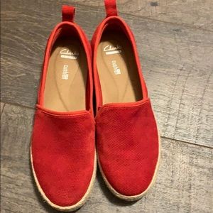 Clark’s slip on size 8